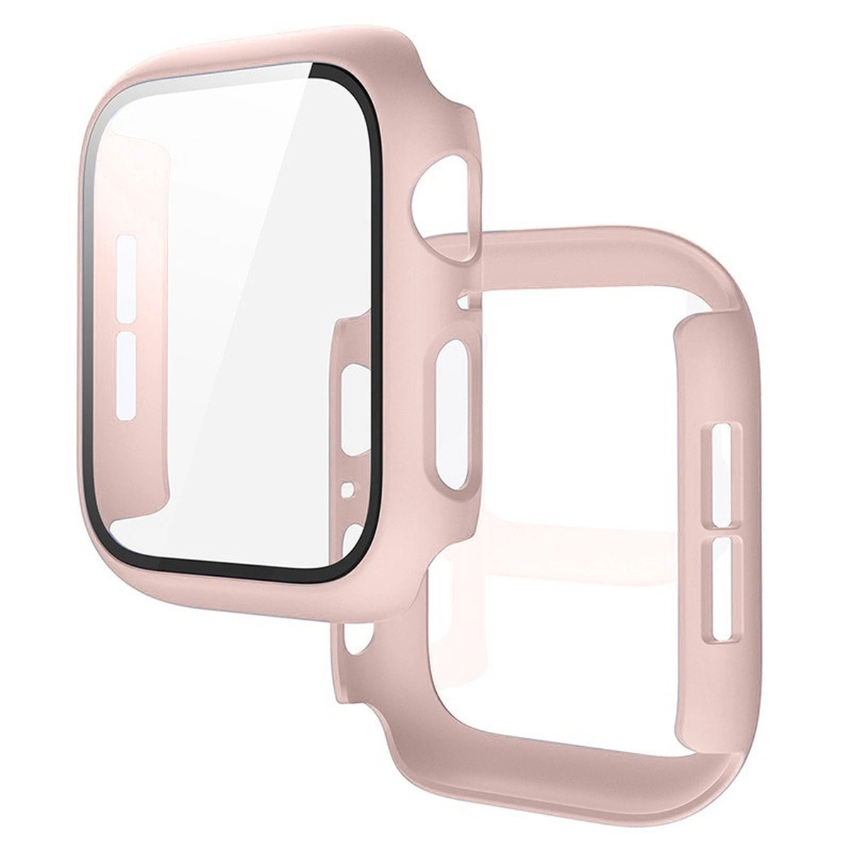 Etui z wbudowanym szkłem Bizon Case Watch Adamo do  Apple Watch SE 3 / SE 2 / SE / 6 / 5 / 4 (40 mm)